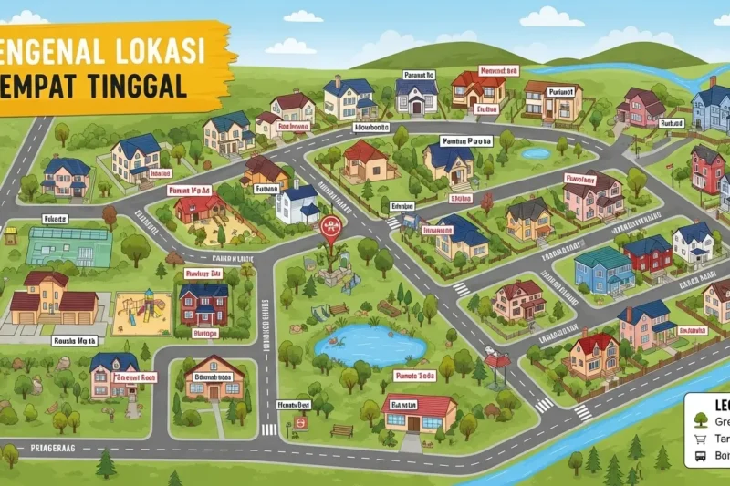 Mengenal Lokasi Tempat Tinggal: Cara Memahami Lingkungan Sekitar