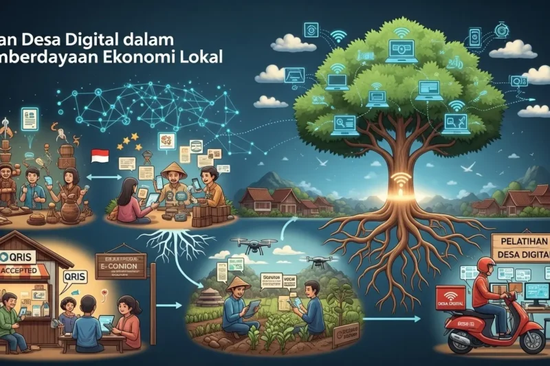 Peran Desa Digital dalam Pemberdayaan Ekonomi Lokal