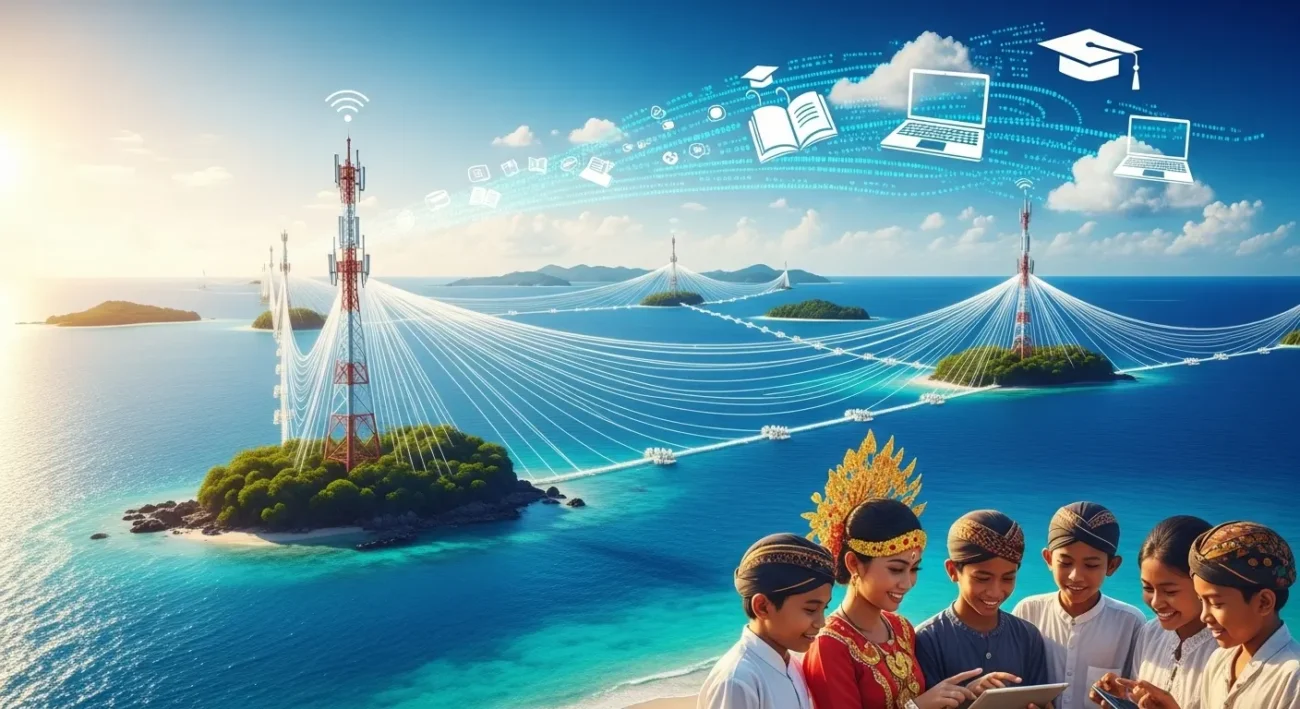 Palapa Ring dan Akses Pendidikan Digital: Menjembatani Kesenjangan di Indonesia (ft.istimewa)