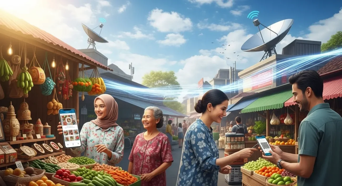 Palapa Ring dan Peningkatan Ekonomi Lokal: Menyambungkan Daerah, Menggerakkan Usaha (ft.istimewa)