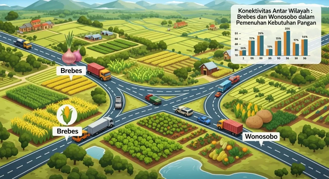 Konektivitas Antar Wilayah: Brebes dan Wonosobo dalam Pemenuhan Kebutuhan Pangan (ft.istimewa)