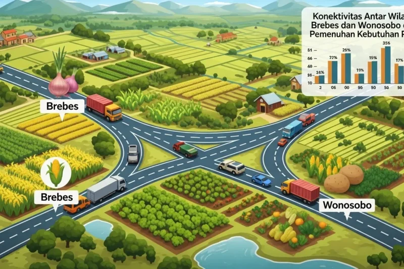 Konektivitas Antar Wilayah: Brebes dan Wonosobo dalam Pemenuhan Kebutuhan Pangan