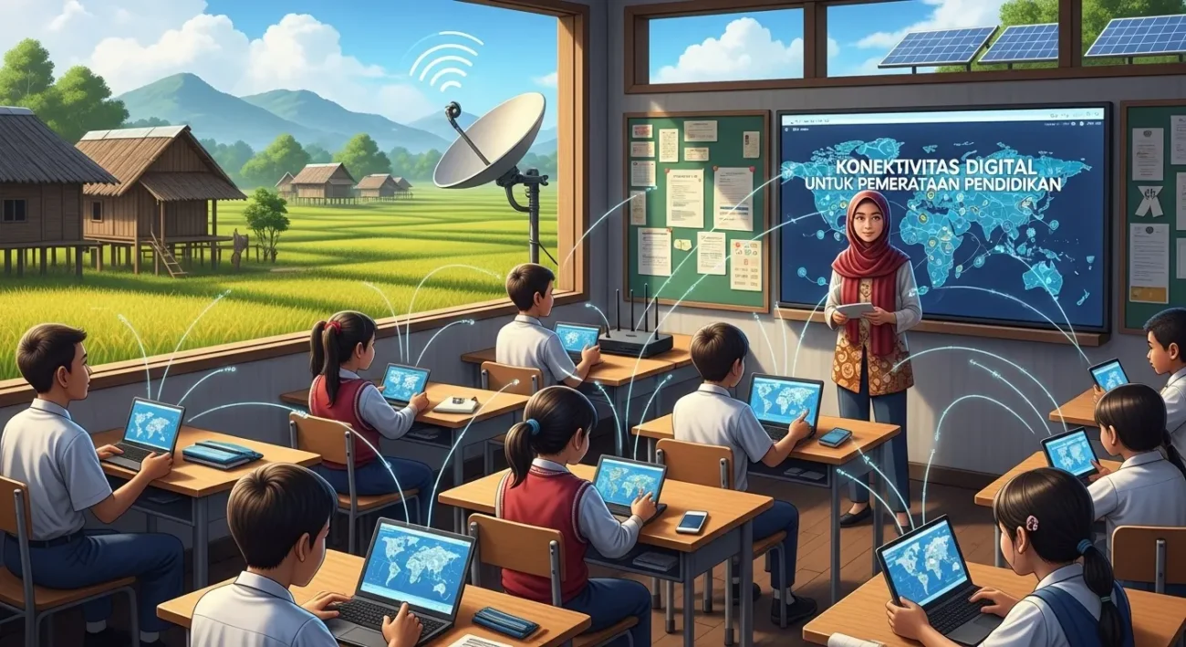 Konektivitas Digital untuk Pemerataan Pendidikan (ft.istimewa)