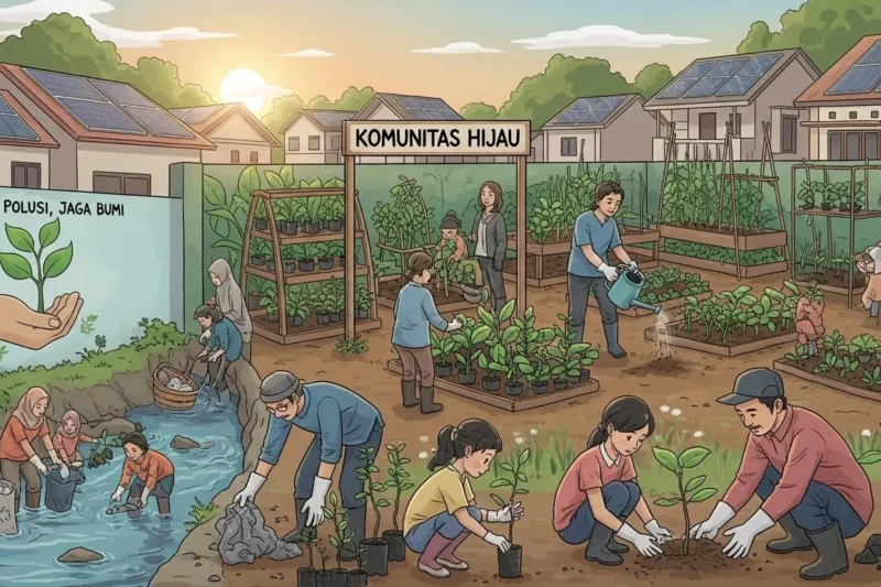 Strategi Masyarakat dalam Menghadapi Pencemaran Lingkungan