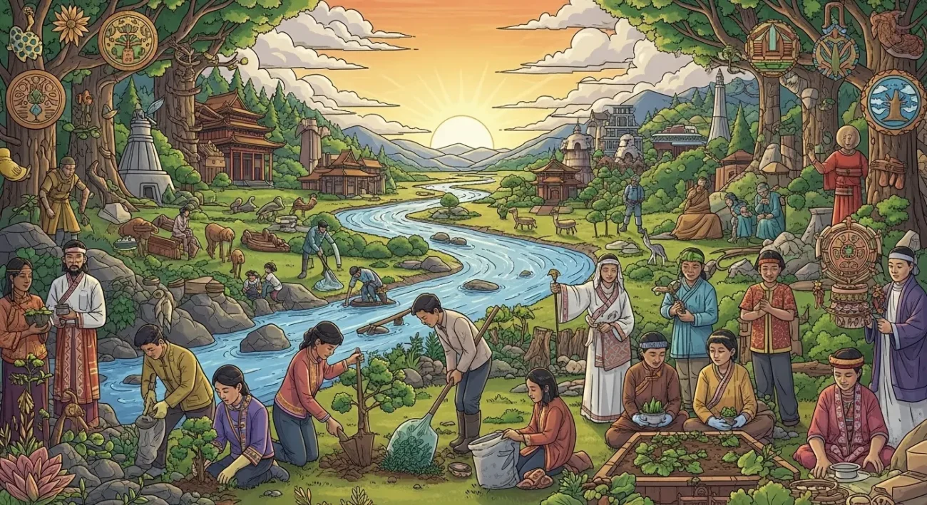 Keterkaitan Sosial Budaya dan Pelestarian Lingkungan Sekitar (ft.istimewa)