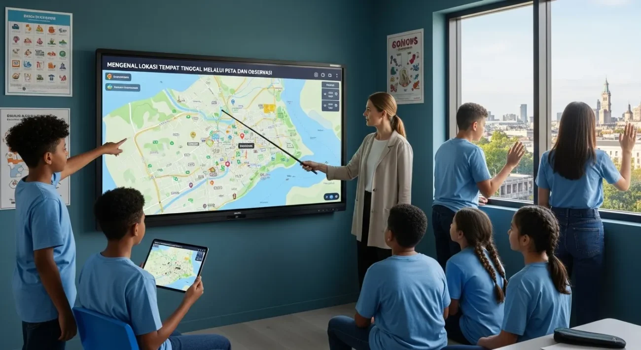 Cara Mengenal Lokasi Tempat Tinggal Melalui Peta dan Observasi (ft.istimewa)