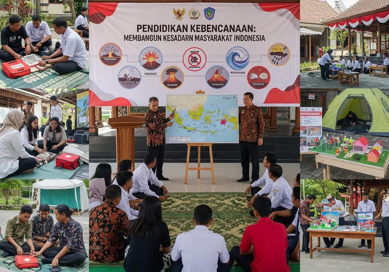 Pendidikan Kebencanaan: Membangun Kesadaran Masyarakat Indonesia (ft.istimewa)