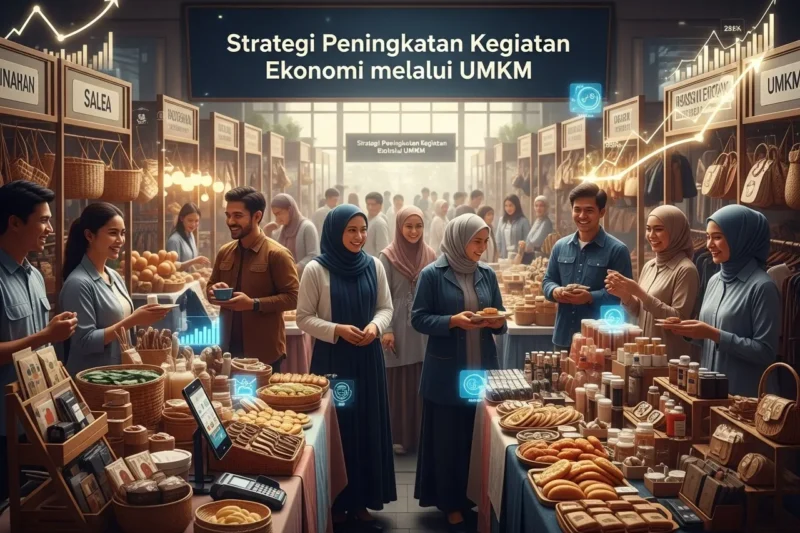 Strategi Peningkatan Kegiatan Ekonomi melalui UMKM