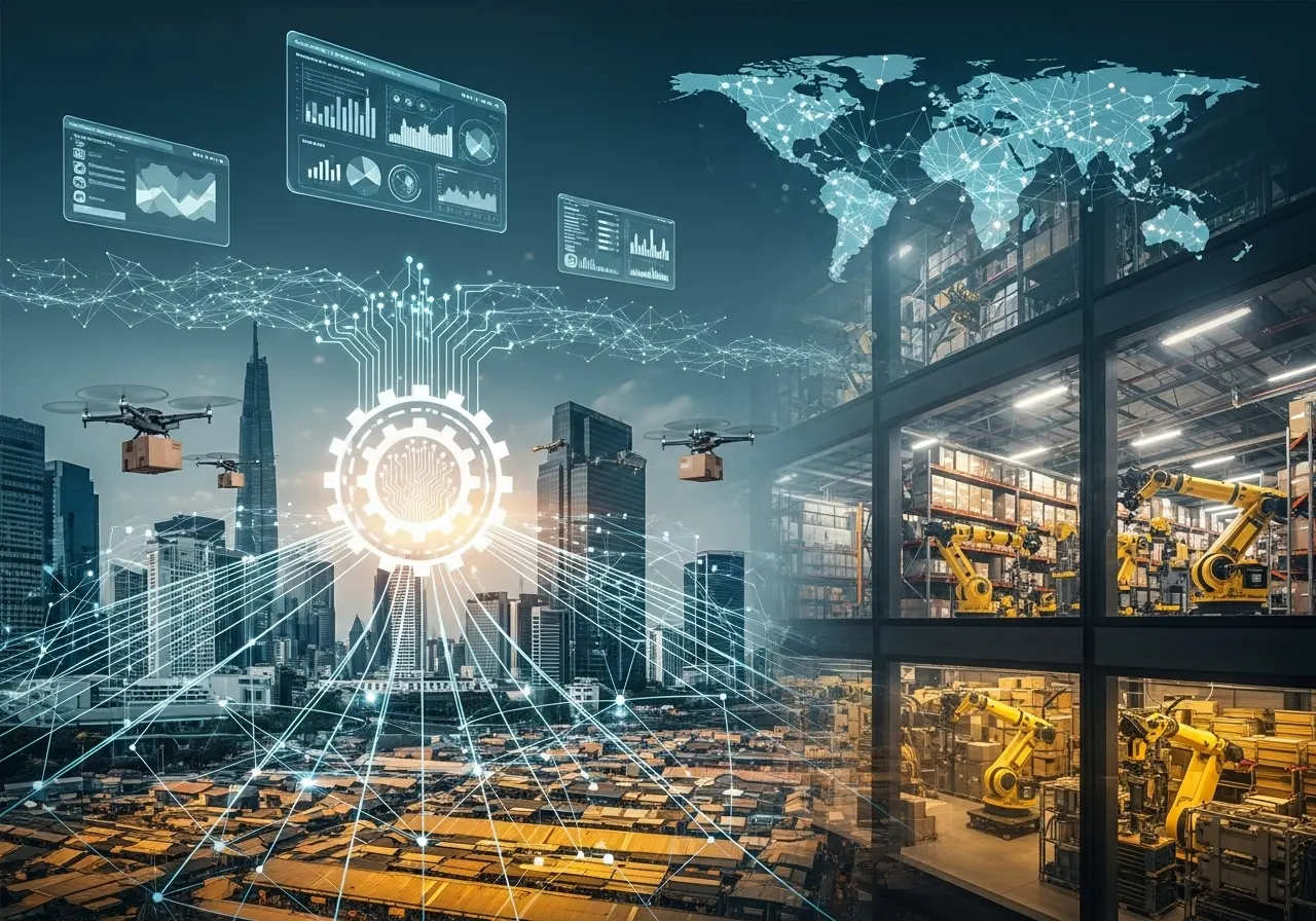 Dampak Revolusi Industri 4.0 terhadap Kegiatan Ekonomi (ft.istimewa)