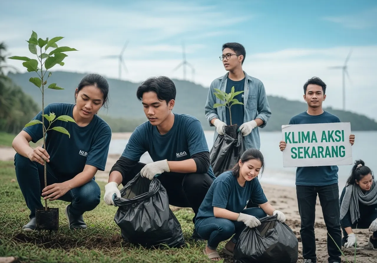 Generasi Muda dan Aksi Nyata Menghadapi Perubahan Iklim (ft.istimewa)