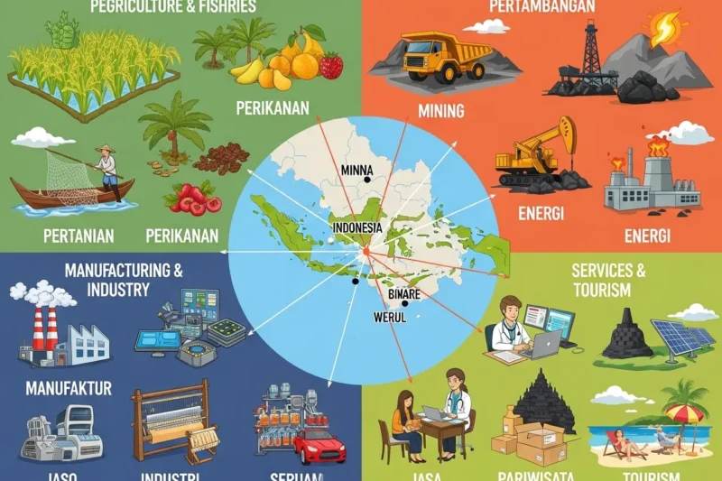 Bentuk-Bentuk Kegiatan Ekonomi di Indonesia yang Perlu Kamu Ketahui