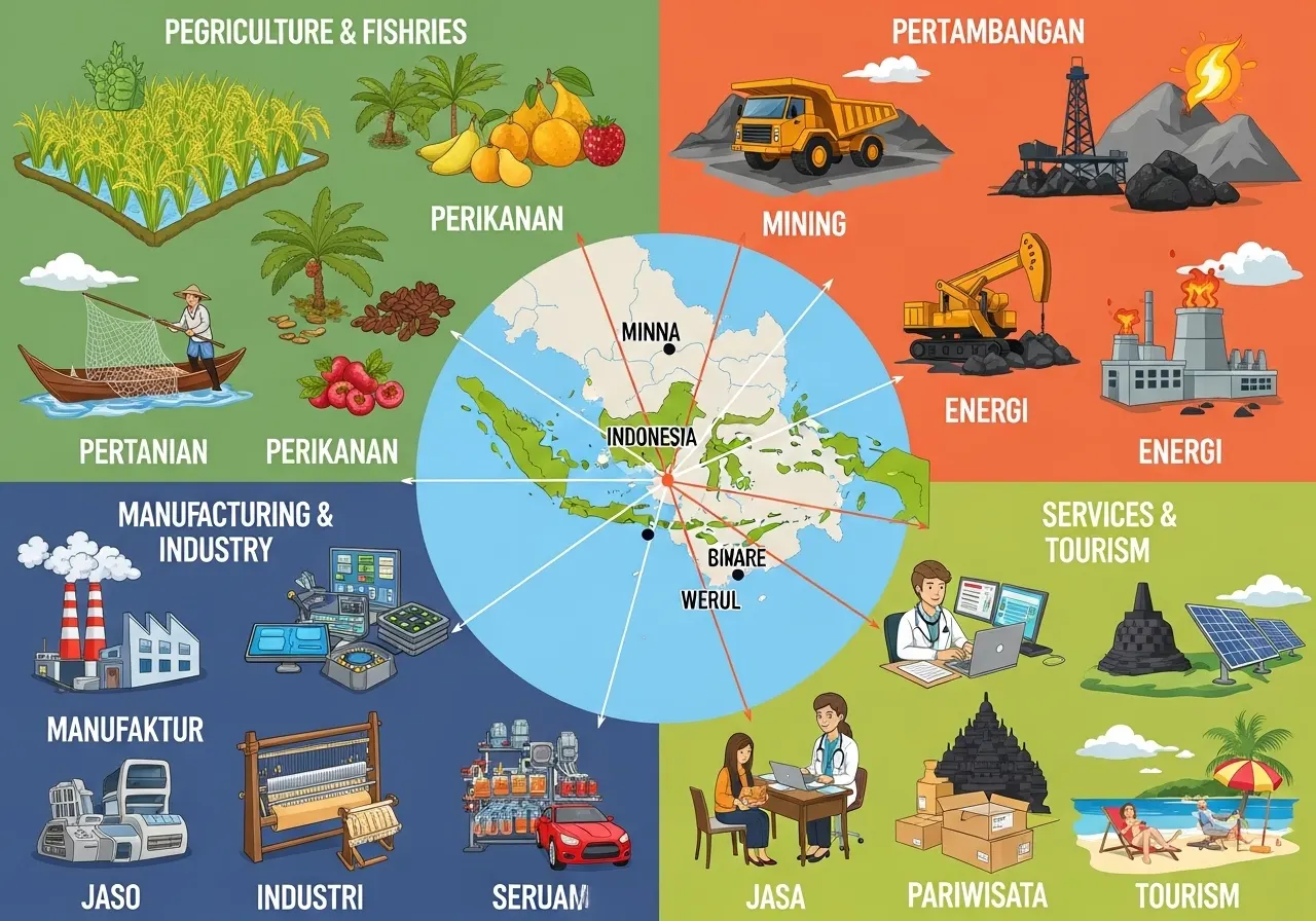 Bentuk-Bentuk Kegiatan Ekonomi di Indonesia yang Perlu Kamu Ketahui (ft.istimewa)