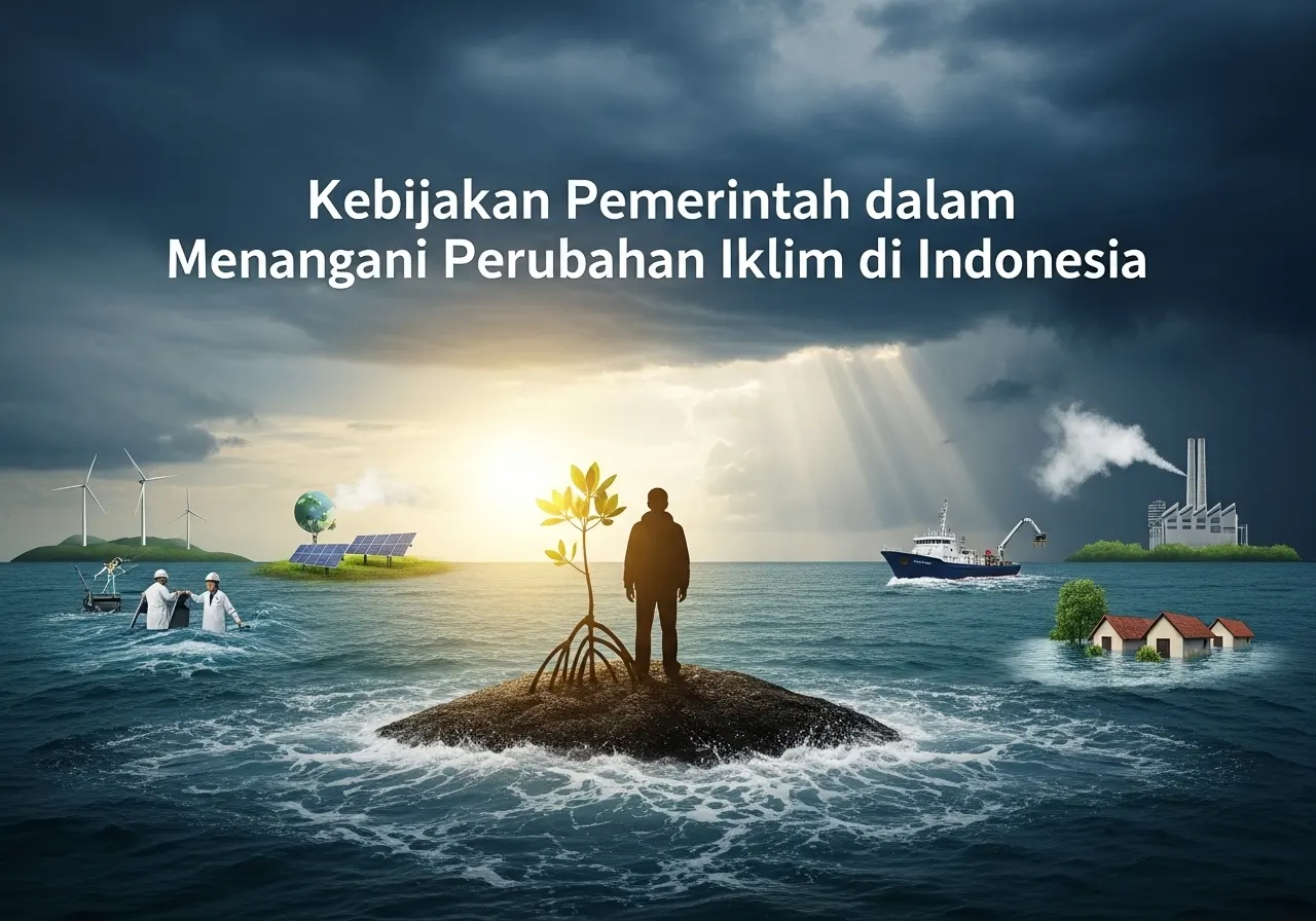 Kebijakan Pemerintah dalam Menangani Perubahan Iklim di Indonesia (ft.istimewa)
