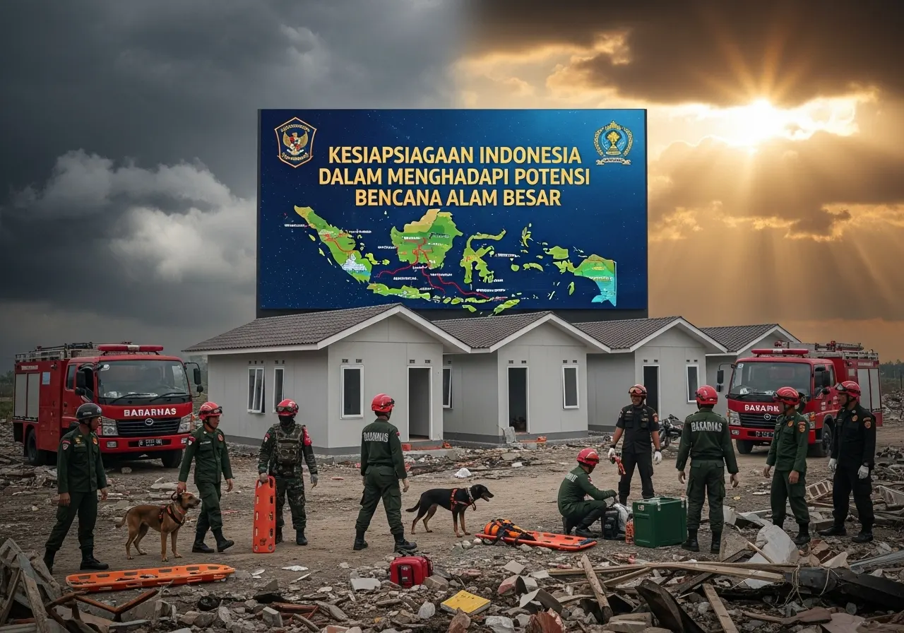 Kesiapsiagaan Indonesia dalam Menghadapi Potensi Bencana Alam Besar (ft.istimewa)
