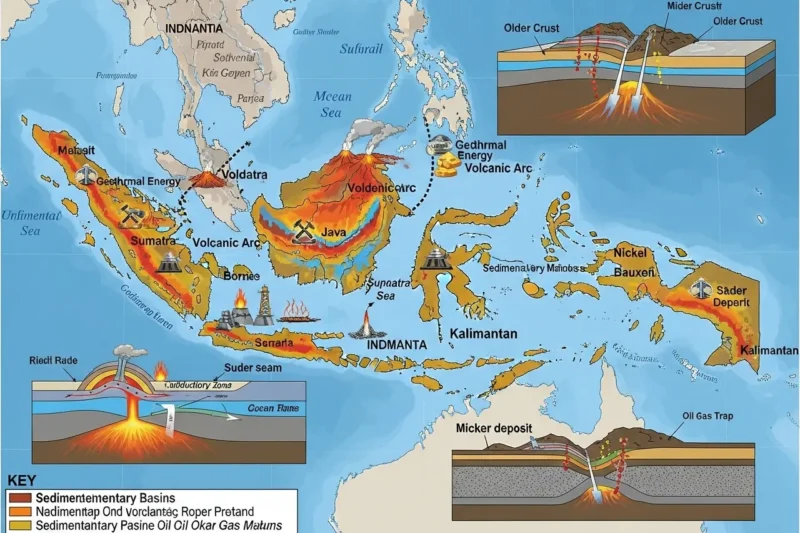 Pengaruh Kondisi Geologis terhadap Potensi Sumber Daya Alam Indonesia