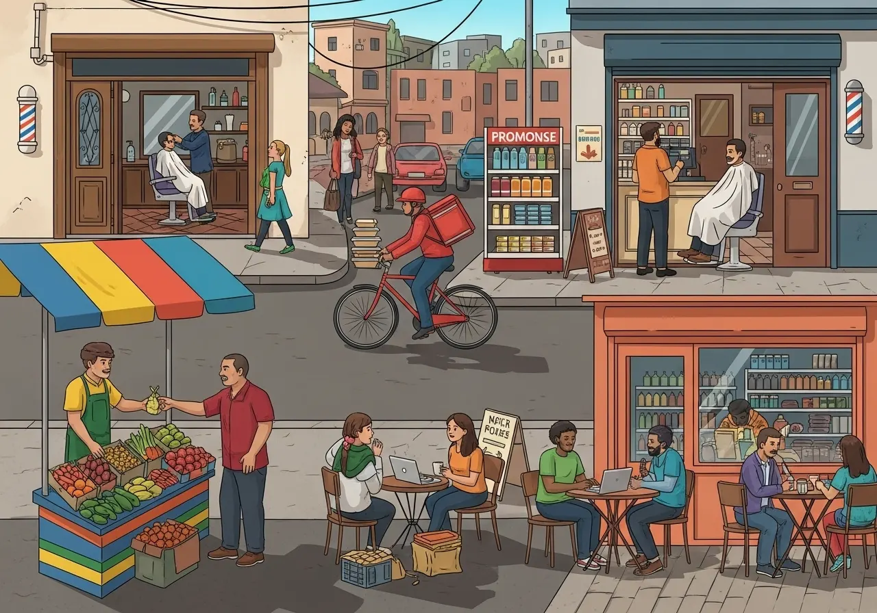 Peran Kegiatan Ekonomi dalam Kehidupan Masyarakat Sehari-hari (ft.istimewa)