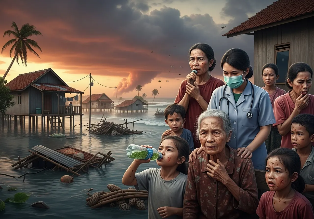 Pengaruh Perubahan Iklim terhadap Kesehatan Masyarakat di Indonesia (ft.istimewa)