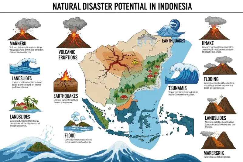 Potensi Bencana Alam di Indonesia: Dampak dari Kondisi Geologis yang Kompleks