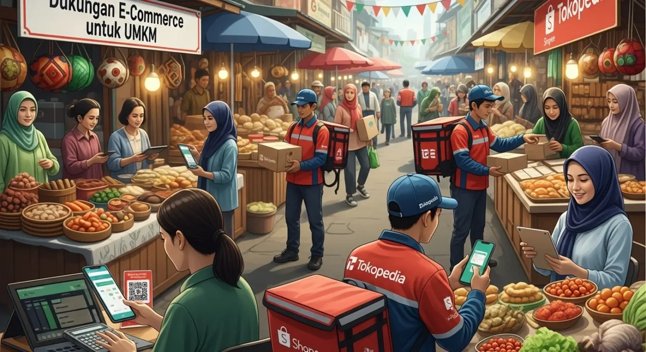 Peran E-Commerce dalam Perekonomian Rakyat (ft.istimewa)