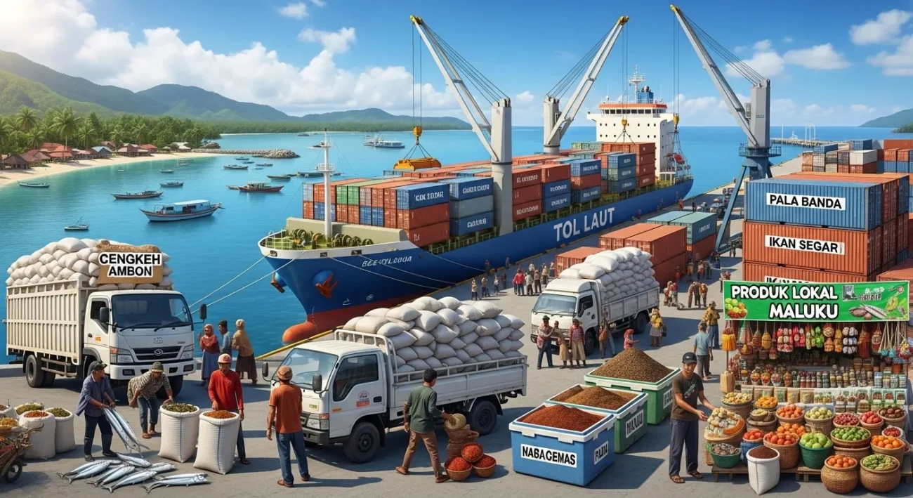 Tol Laut dan Pengembangan Ekonomi Lokal di Maluku (ft.istimewa)