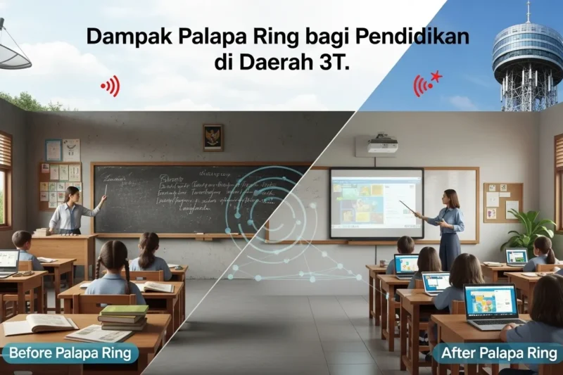 Dampak Palapa Ring bagi Pendidikan di Daerah 3T