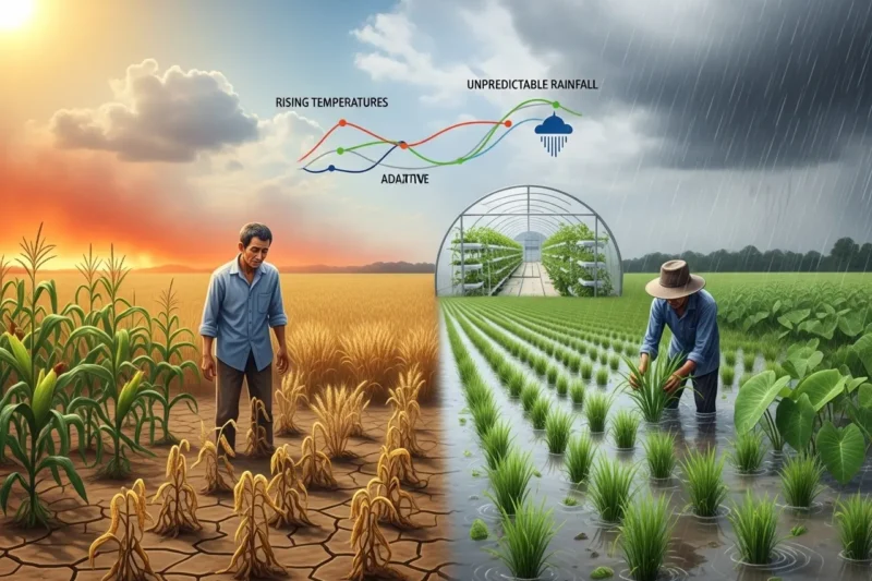 Dampak Iklim terhadap Ketahanan Pangan dan Pola Tanam Petani