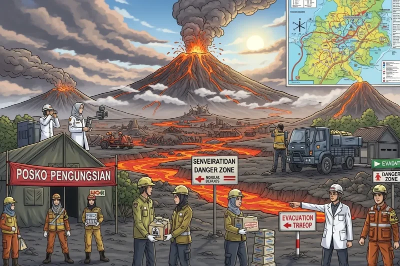 Mitigasi Bencana Gunung Meletus: Strategi Kesiapsiagaan dan Penanggulangan