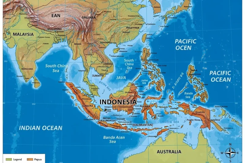 Bagaimana Peluang dan Tantangan Letak Geografis Indonesia