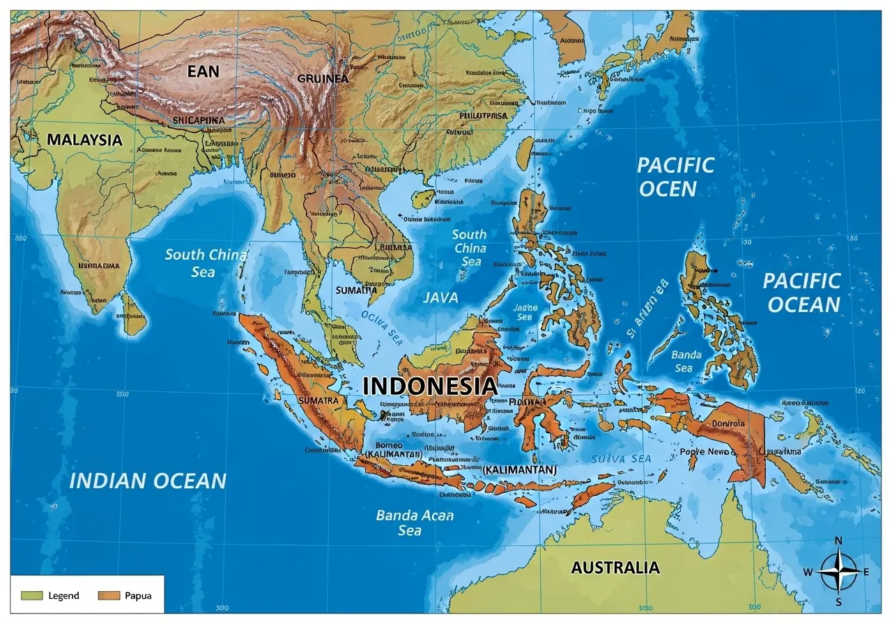 Bagaimana Peluang dan Tantangan Letak Geografis Indonesia (ft.istimewa)