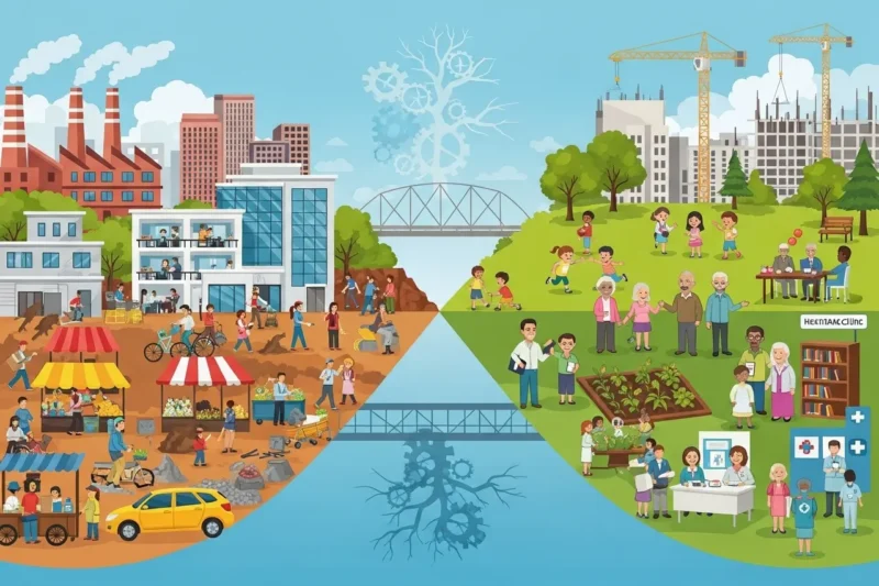 Hubungan Antara Kegiatan Ekonomi dan Kesejahteraan Sosial