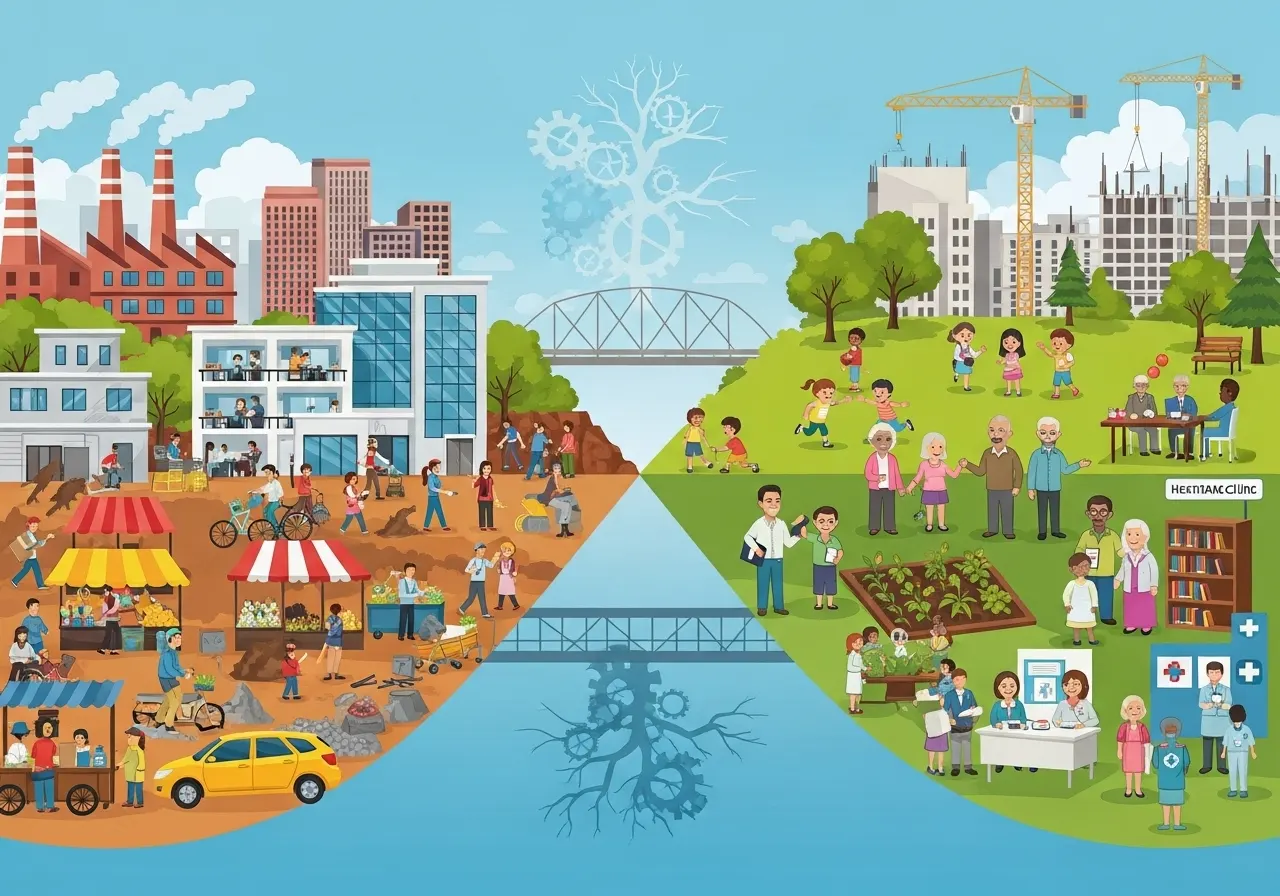 Hubungan Antara Kegiatan Ekonomi dan Kesejahteraan Sosial (ft.istimewa)