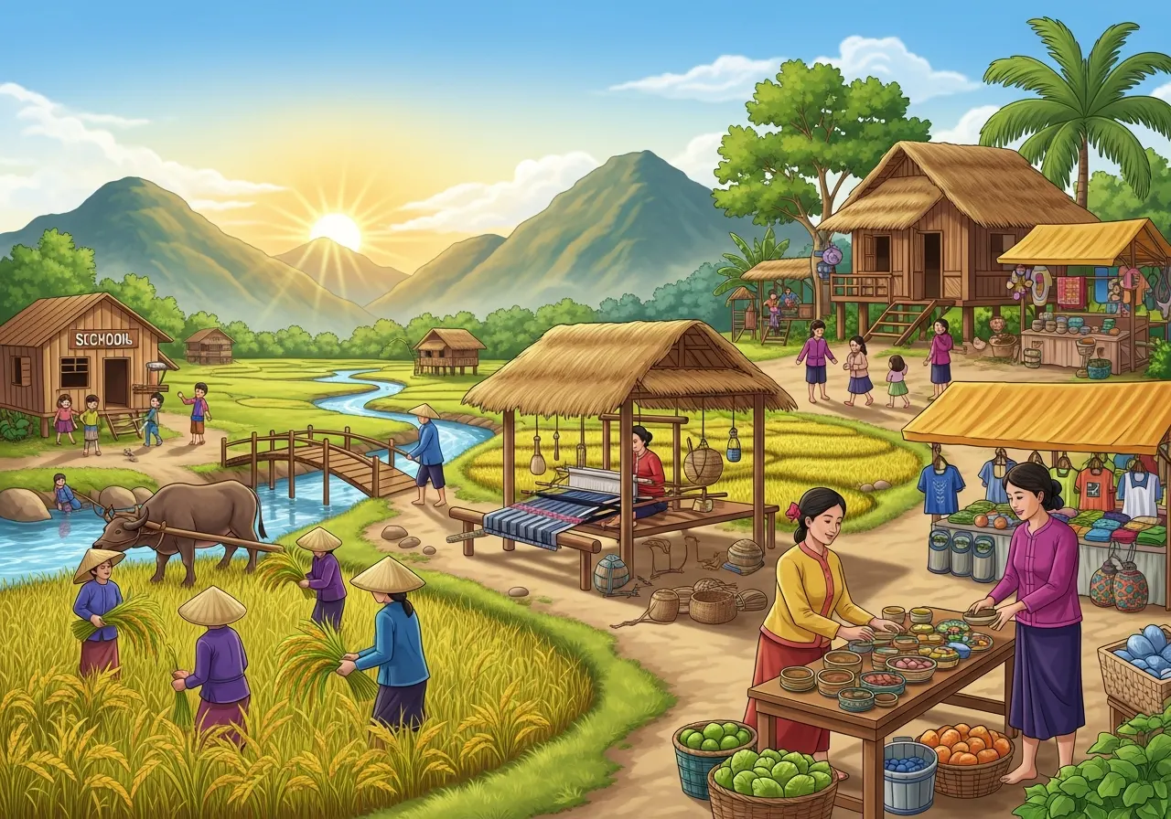 Kegiatan Ekonomi di Pedesaan: Potensi dan Pengembangannya (ft.istimewa)