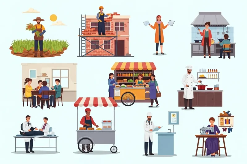 Jenis-Jenis Kegiatan Manusia untuk Memenuhi Kebutuhan Hidupnya: Pengertian dan Contoh Lengkap