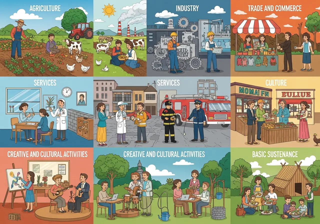 Jenis-Jenis Kegiatan Manusia untuk Memenuhi Kebutuhan Hidupnya: Pengertian dan Contoh Lengkap (ft.istimewa)