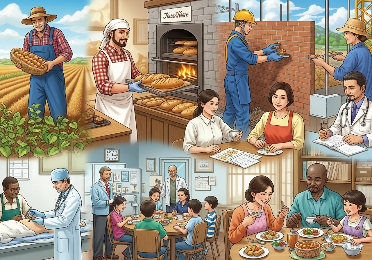 Bagaimana Manusia Memenuhi Kebutuhan Hidupnya? Jenis dan Peran Kegiatan Ekonomi dalam Kehidupan (ft.istimewa)