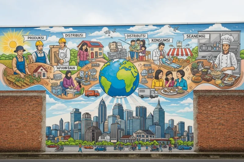 Bagaimana Manusia Memenuhi Kebutuhan Hidupnya? Jenis dan Peran Kegiatan Ekonomi dalam Kehidupan