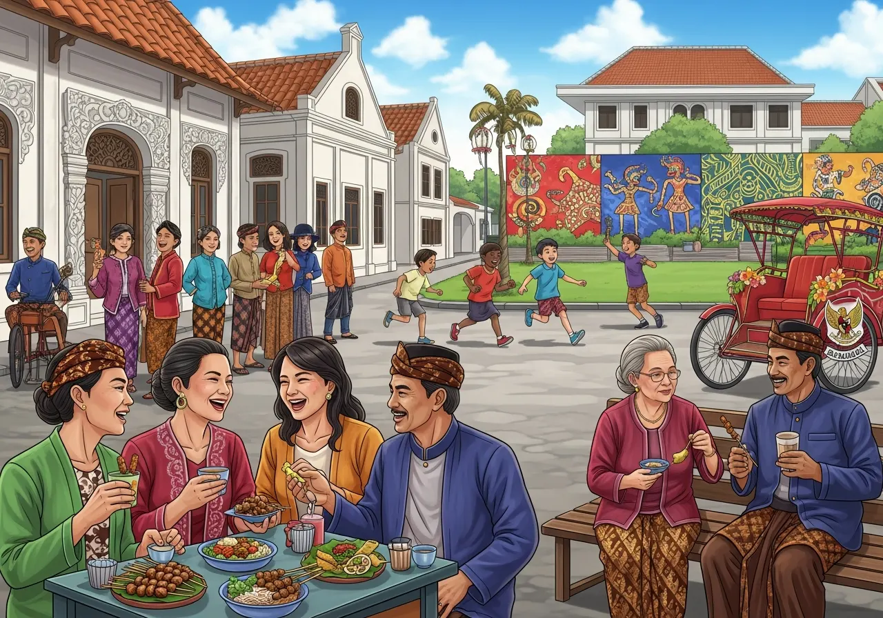 Interaksi Sosial dalam Masyarakat Multikultural di Indonesia (ft.istimewa)