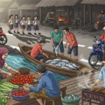 Contoh Kegiatan Manusia dalam Memenuhi Kebutuhan Hidup: Dari Pertanian hingga Jasa Modern (ft.istimewa)