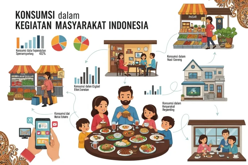 Peran Produksi, Distribusi, dan Konsumsi dalam Kegiatan Ekonomi Masyarakat Indonesia