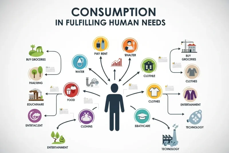 Hubungan Antara Produksi, Distribusi, dan Konsumsi dalam Pemenuhan Kebutuhan Hidup Manusia