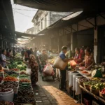Peran Pasar Tradisional dalam Kegiatan Ekonomi Masyarakat (ft.istimewa)