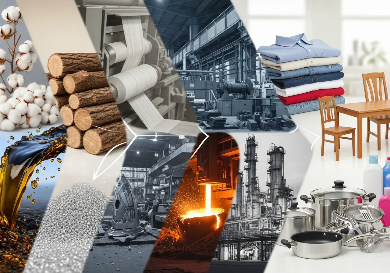 Proses Produksi, Distribusi, dan Konsumsi: Dari Barang Mentah hingga Siap Digunakan Konsumen (ft.istimewa)