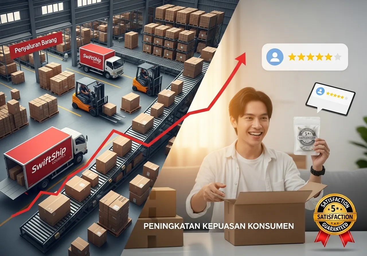 Empat Tujuan Distribusi: Dari Penyaluran Barang hingga Peningkatan Kepuasan Konsumen (ft.istimewa)