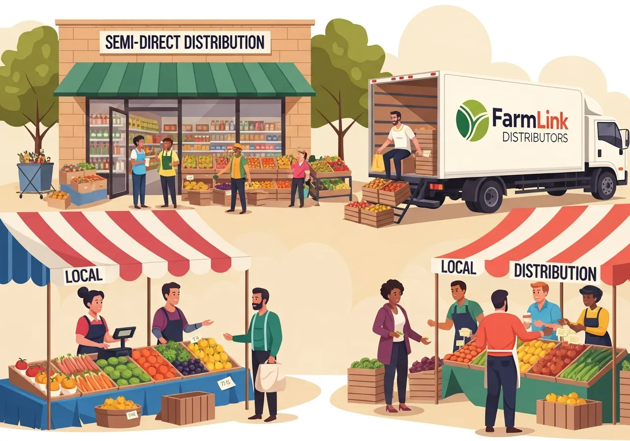 Tiga Bentuk Distribusi: Langsung, Tidak Langsung, dan Semi Langsung dalam Kegiatan Ekonomi (ft.istimewa)