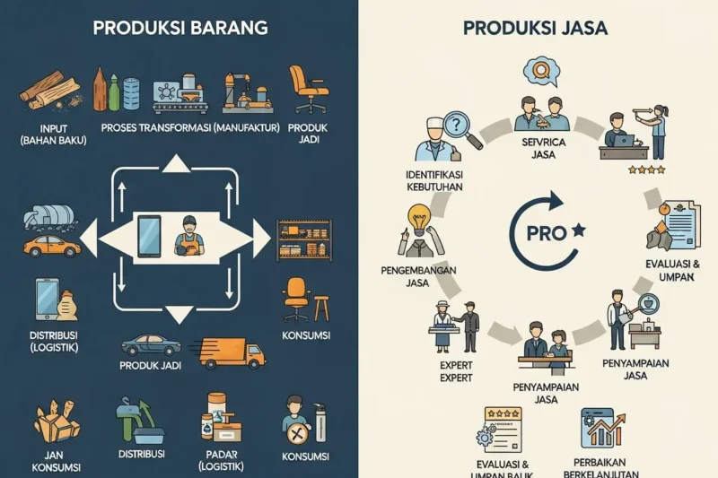 Proses Produksi Barang dan Jasa: Dari Bahan Mentah hingga Siap Digunakan Konsumen