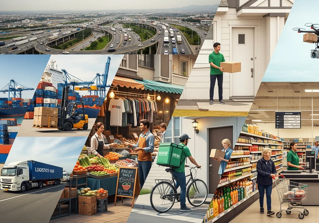 Pengertian dan Contoh Tiga Bentuk Distribusi dalam Kehidupan Sehari-hari (ft.istimewa)