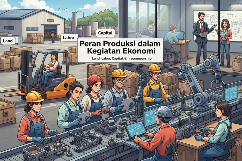 Peran Produksi dalam Kegiatan Ekonomi: Meningkatkan Kesejahteraan Masyarakat