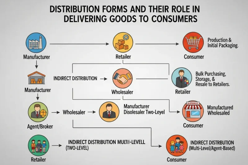 Perbedaan Tiga Bentuk Distribusi dan Peranannya dalam Menyalurkan Barang ke Konsumen