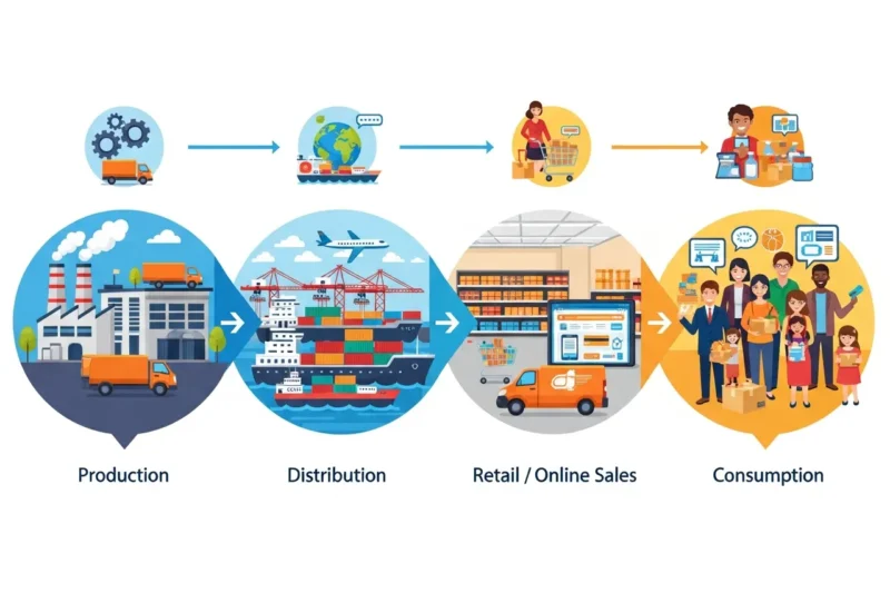 Mengenal Tiga Bentuk Distribusi: Cara Barang dan Jasa Sampai ke Tangan Konsumen