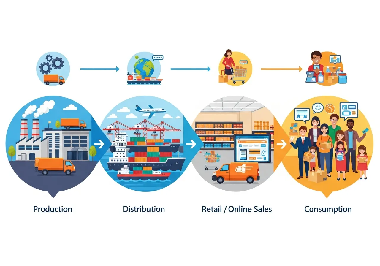 Mengenal Tiga Bentuk Distribusi: Cara Barang dan Jasa Sampai ke Tangan Konsumen (ft.istimewa)
